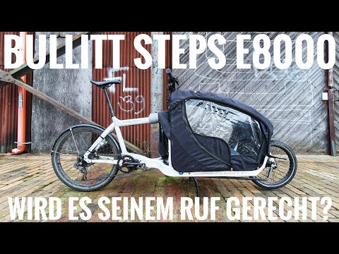 2019 Larry vs. Harry Bullitt Steps E8000 Test - schnittiger und moderner Lastenrad-Klassiker