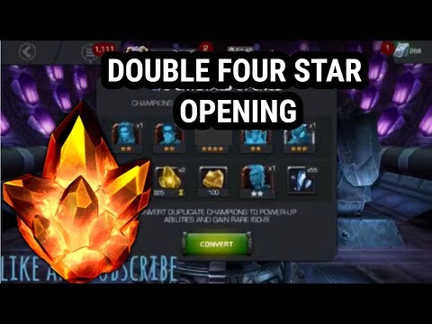 Crazy Premium Hero Crystal Opening (Marvel Contest Of Champions)