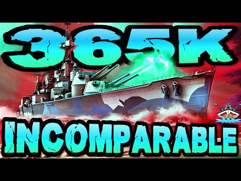 Incomparable drückt 365K DMG *QUEEEN* im "300K Club" ⚓️ in World of Warships 🚢 #worldofwarships