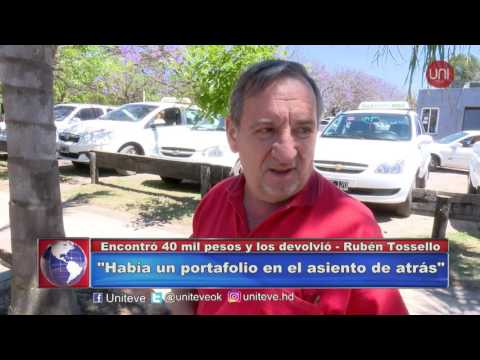 Taxista encontró 40 mil pesos y los devolvio