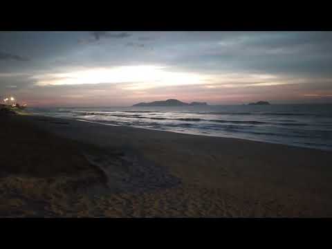 Ciclone muda tempo em Balneário Barra do Sul SC 