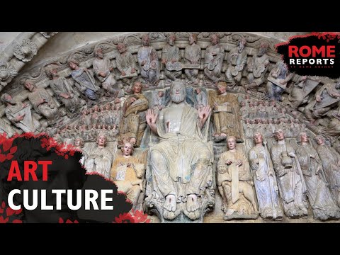 App reveals millimeter-sized details of Portico of Glory of Santiago de Compostela