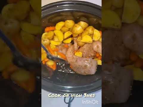 Chicken with vegetables (Crockpot)