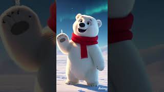 cute polar bear smile