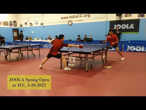 Ishaan Hingorani (2490) vs Leo Huang (2375) - JOOLA Spring Open at ICC on 3-20-2022
