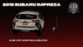 2019 Subaru Impreza Blind Spot Monitor Calibration