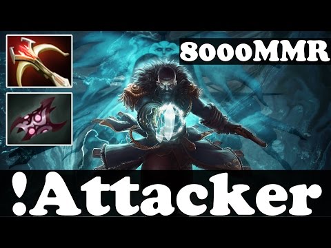 The Best Kunkka in the world !Attacker 8000 MMR Vol 69 - 2 Games - Ranked Match Gameplay - Dota 2