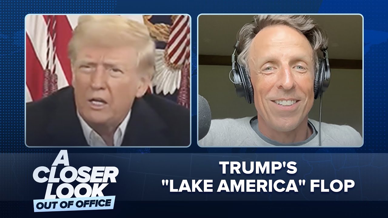 Seth Meyers and Sal Gentile on Trump's Lake Ontario Renaming, Supreme Court Ballroom Ruling, and Iran
