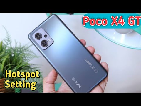 How To Hotspot Setting In Poco X4 GT,Enable Hotspot In Poco X4 GT