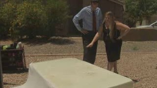 Family forced to leave home over fiberglass mattress cover