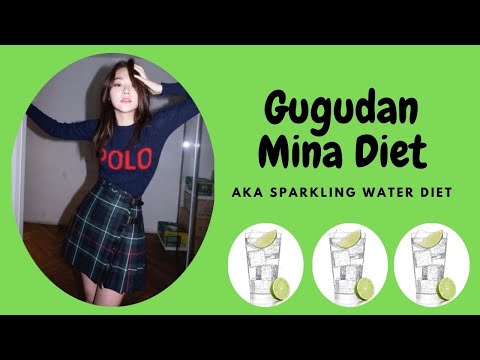Gugudan's Mina Sparkling Water Diet: lose weight in a short time- food limitation