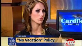 preview picture of video 'The Buzz: No vacation policy?'