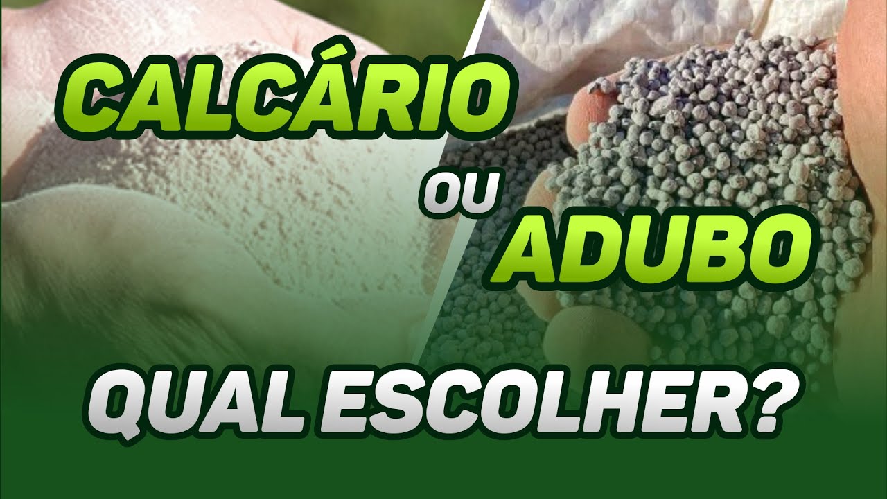 CALCÁRIO ou ADUBO? Qual escolher | Série: Teoria na Prática - #001