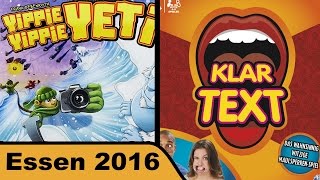 Yippie Yippie Yeti - Klartext - Pie Face Duell - Essen 2016 live