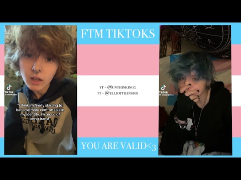 FTM TikTok compilation - pronouns top right corner, cred to the TikTok creators :3