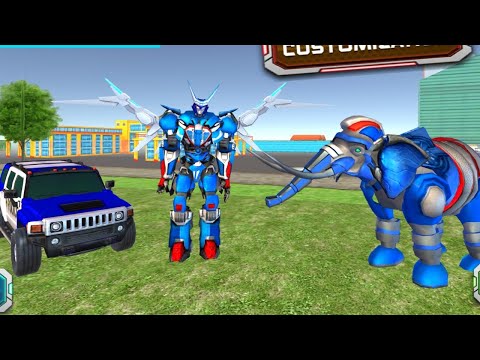 Police Elephant Robot Games 2021 | David Gaming | Android Gameplay