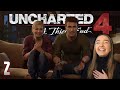Elena and Sully Are Back! - Uncharted 4 A Thief's End First Playthrough Part 2