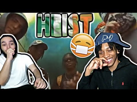 FIRE IRISH DRILL COLLAB 🔥🇮🇪 | REGGIE FT. CHUKS - HEIST (REACTION)