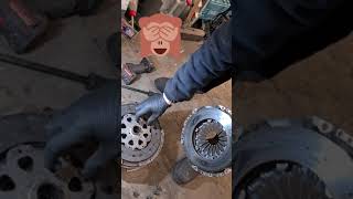 AUDI A4 B8 clutch and flywheel change #Sachs #Clutch #Kit                  #subscribe