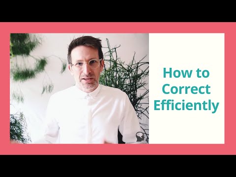 How to Correct your German Effectively