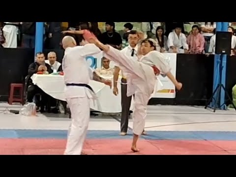 Campeonato Nacional Matías Ramirez vs Carlos Soto Kumite Masculino adulto Karate Kyokushin 2023