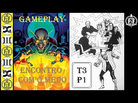0160 Aventuras Fantásticas | ENCONTRO MARCADO COM O MEDO | T3P1 | Livro-jogo de HQ || Depósito GeeK