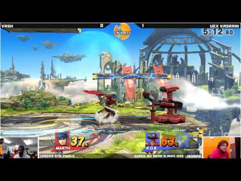 SWBB #55  Vash Marth vs Vex Kasrani ROB   Losers Qtr Finals   Smash Wii U   Singles