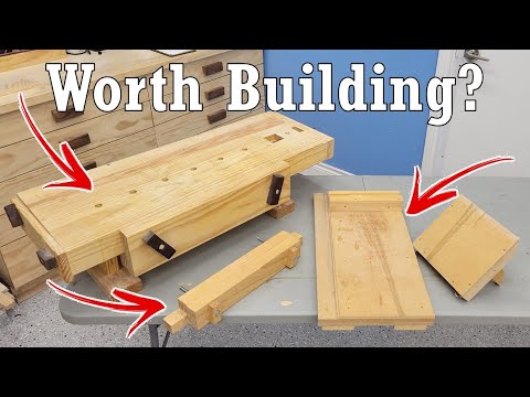 Would I Build These Again? Mini Workbench, Moxon Vise and Shooting Board Review