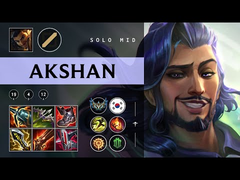 Akshan Mid vs Sylas - KR Challenger Patch 25.24