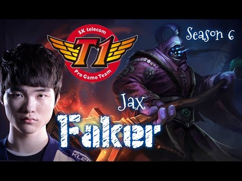 SKT T1 Faker JAX Top vs Lissandra - Patch 5.24 KR | League of Legends