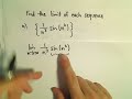 The Squeeze Theorem and Absolute Value Theorem, #1