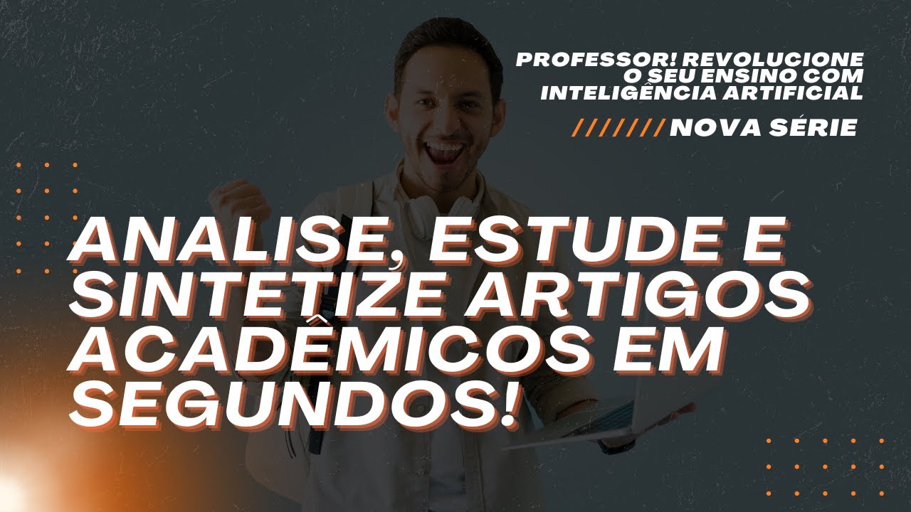 Analise artigos acadêmicos em segundos! #ias #estudos #study