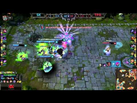 SK Fredy122 - Alistar guides the blind monk! - SK vs TPA - World Championship 2014 - LoL