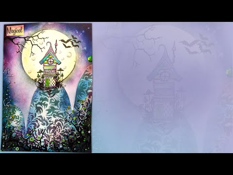 Magical Witch house by Emma-Jo - A Lavinia Stamps Tutorial