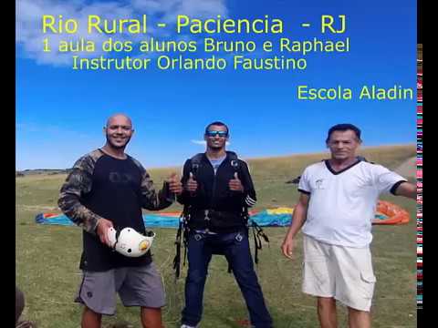 1 aula  decolagem alpina escola Aladin Instrutor Orlando