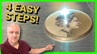 ¡Grabe MONEDAS con láser como un PROFESIONAL!