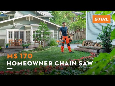 Stihl MS 170 16 in. in Homer, Alaska - Video 1