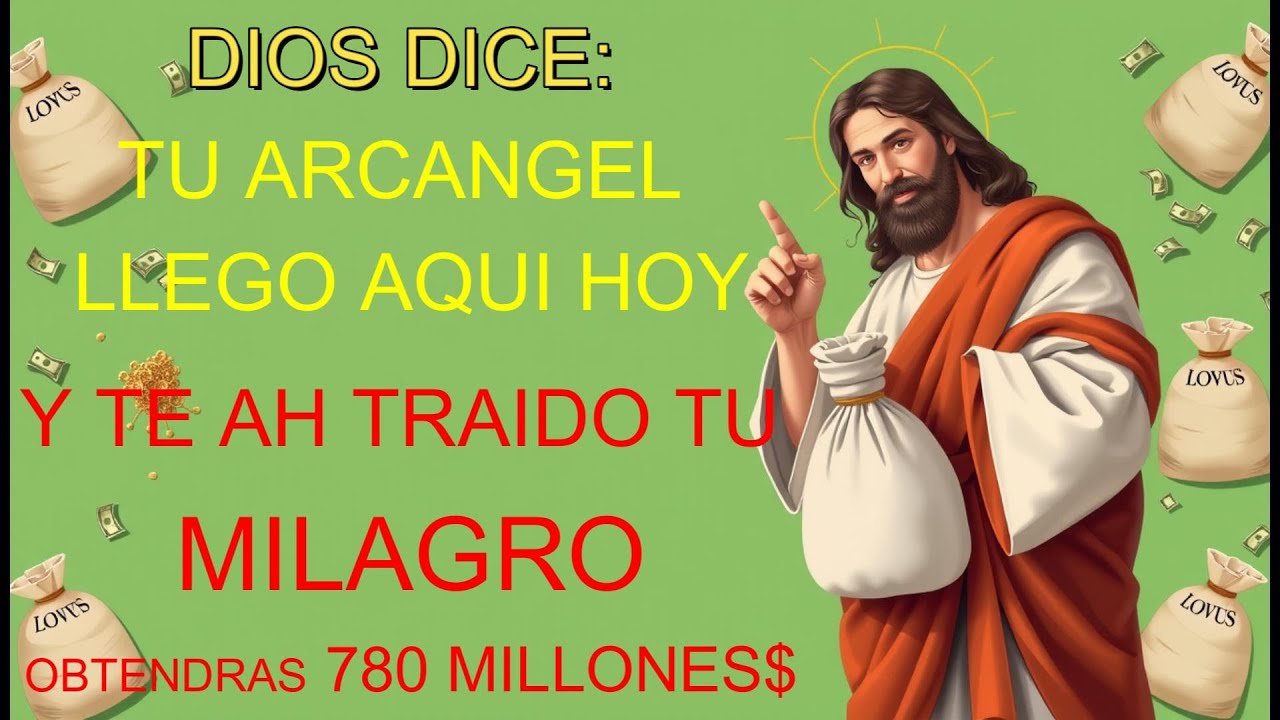😍💲 DIOS DICE: ¡TÚ GRAN MILAGRO HA LLEGADO 💲¡ESCUCHA y RECIBE HOY ! 🎁 Mensaje de Dios Para Ti Hoy