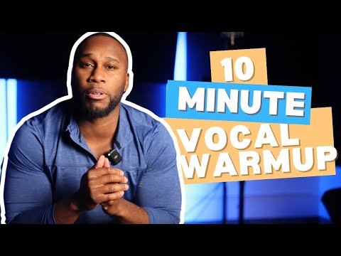 10 MINS - FULL VOCAL WARMUP (UNCONVENTIONAL - Beginner Friendly)