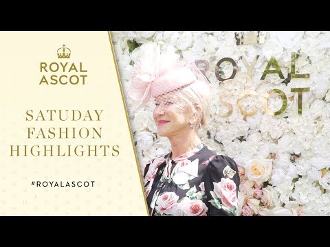 Saturday Fashion Highlights | Royal Ascot 2018