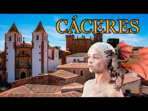 🐲HISTORIA de la CIUDAD de CÁCERES ESPAÑA🐲 TIERRA de CONQUISTADORES, CASA del DRAGÓN, JUEGO de TRONOS