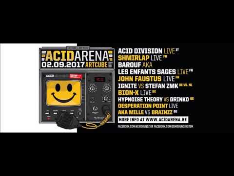 Ignite & Stefan ZMK @ Acid Arena VII - ArtCube Gent 02-09-2017