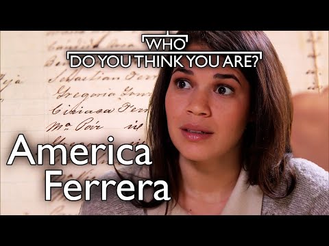 America Ferrera goes back to her great grandfather in Honduras