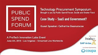 Case Study - How SaaS Based Software Models are Changing Government Procurement