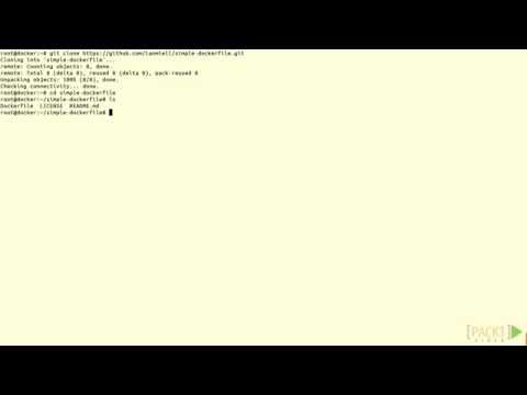 Docker for Web Developers Tutorial Understanding Dockerfiles | packtpub com