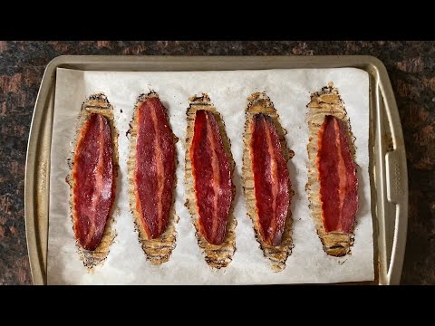 Oven Baked Turkey Bacon