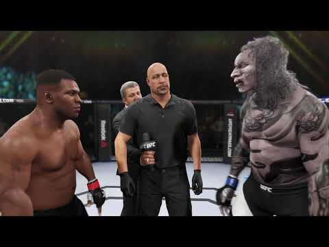 Mike Tyson vs. Creepy Death - EA Sports UFC 2 - Boxing Stars