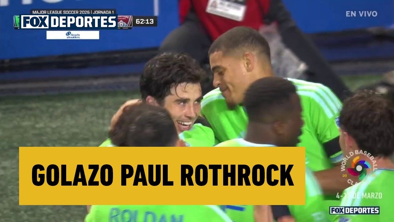 🤩 GOLAZO Paul Rothrock | Seattle Sounders 2-0 Colorado Rapids | MLS 2026
