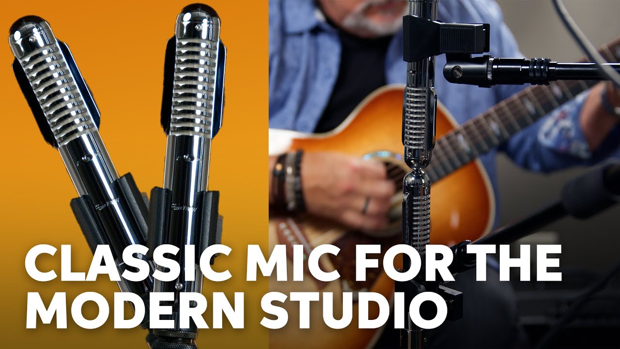 Warm Audio WA-FT Fen-tone Ribbon Microphone Demo - YouTube