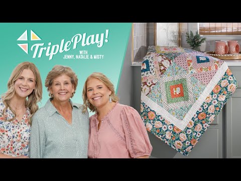 Triple Play: How to Make 3 NEW "Square in a Square" Quilts - Free Quilting Tutorial